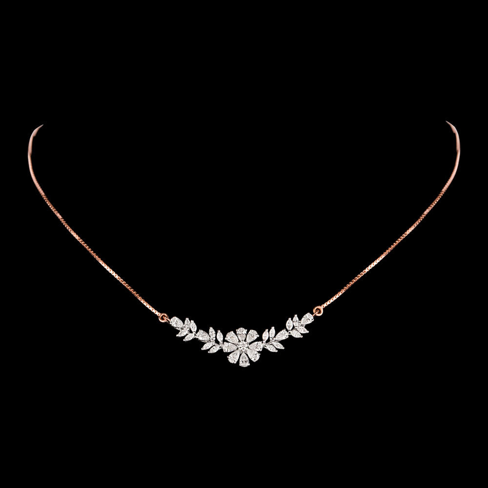 18K Two Tone Gold Diamond Jewellery - 1.294ct VVS-VS-EF