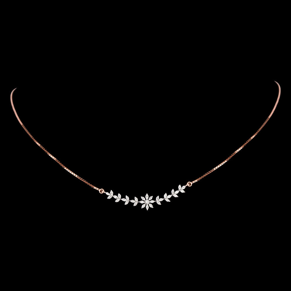 18K Two Tone Gold Diamond Jewellery - 0.634ct VVS-VS-EF
