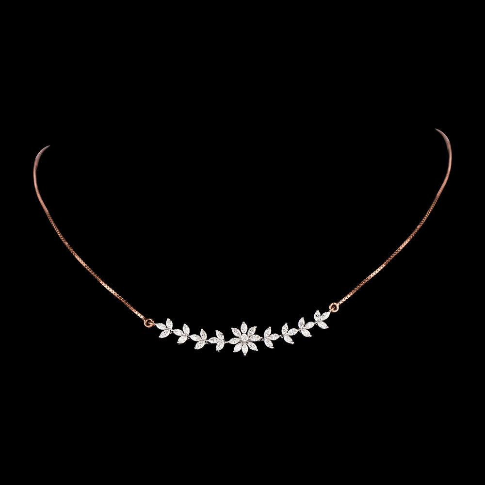 18K Two Tone Gold Diamond Jewellery - 1.126ct VVS-VS-EF