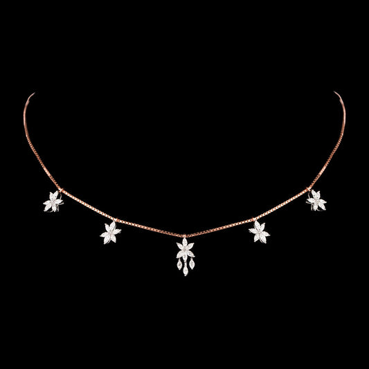 18K Two Tone Gold Diamond Jewellery - 1.316ct VVS-EF