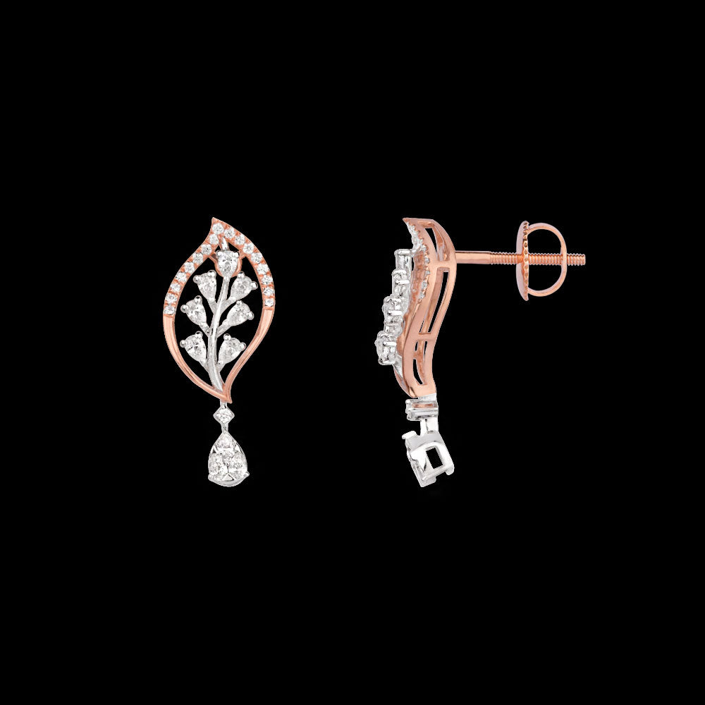 18K Two Tone Gold Diamond Jewellery - 0.674ct VVS-EF