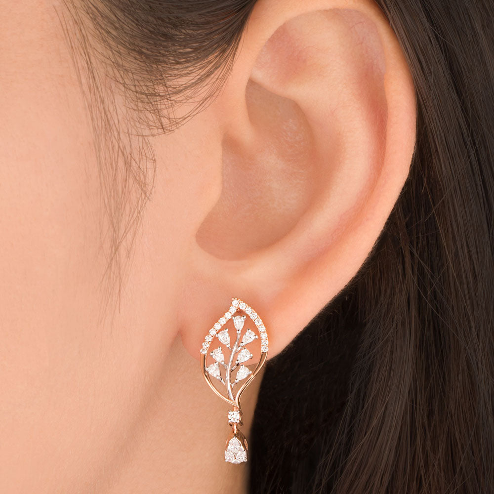 18K Two Tone Gold Diamond Jewellery - 0.674ct VVS-EF