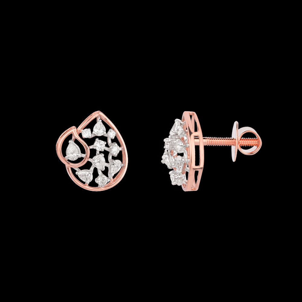 18K Two Tone Gold Diamond Jewellery - 0.512ct VVS-EF