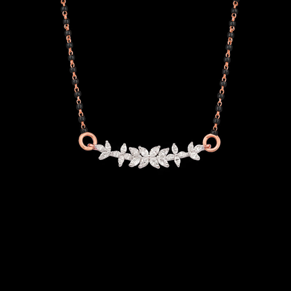 18K Two Tone Gold Diamond Tanmaniya - 0.509ct VVS-EF