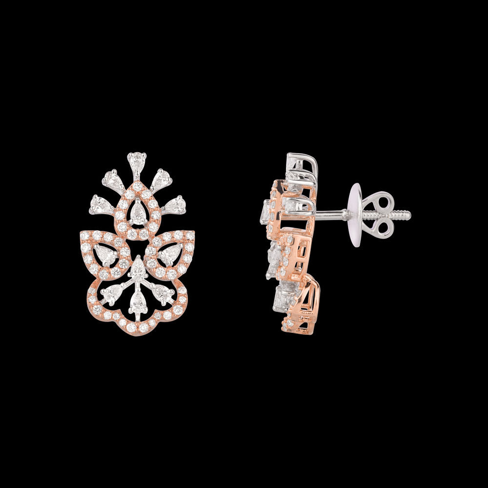 18K Two Tone Gold Diamond Jewellery - 1.476ct VS-SI-FG