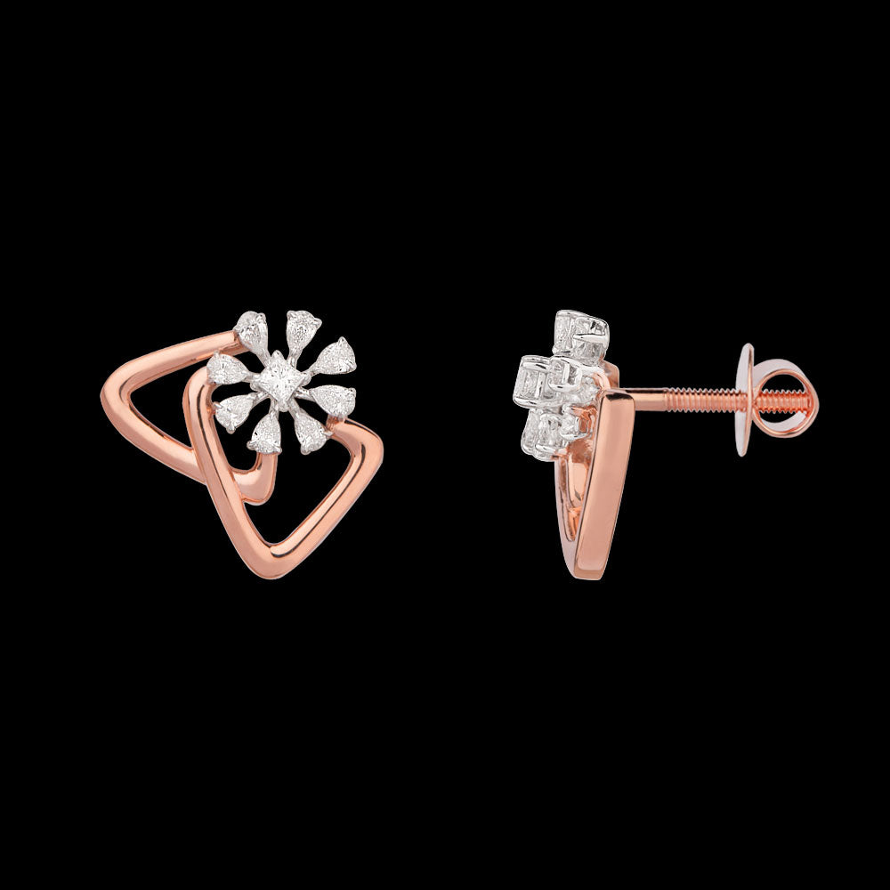 18K Two Tone Gold Diamond Jewellery - 0.71ct VS-SI-EF