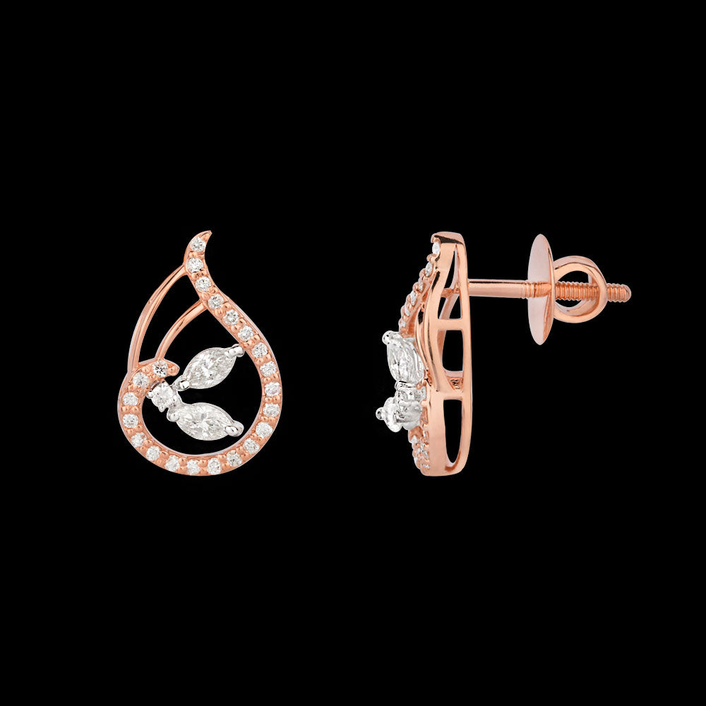 18K Two Tone Gold Diamond Jewellery - 0.524ct VVS-VS-HI