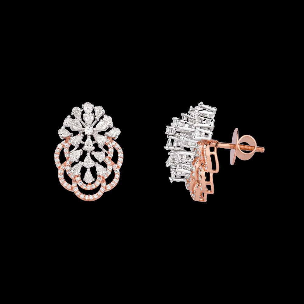 18K Two Tone Gold Diamond Jewellery - 1.803ct VS-SI-EF