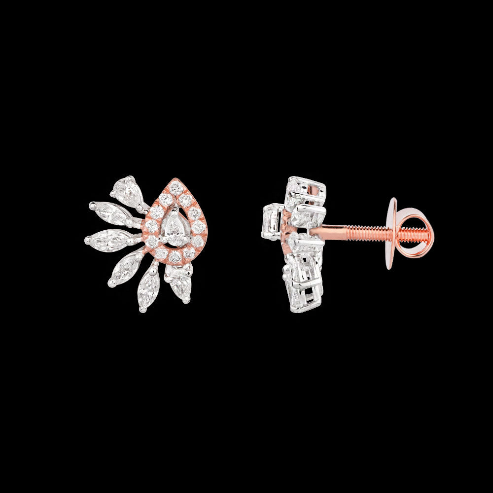 18K Two Tone Gold Diamond Jewellery - 0.68ct VVS-EF