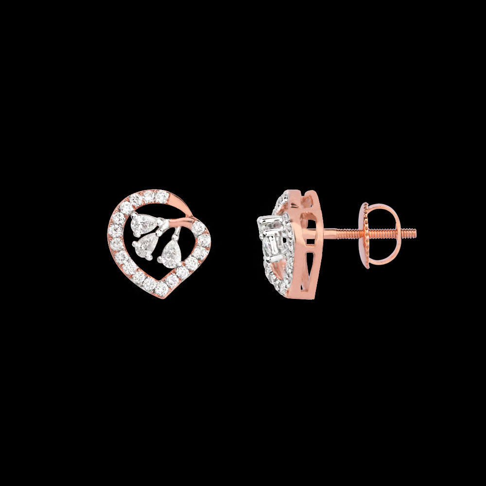 18K Two Tone Gold Diamond Jewellery - 0.36ct VVS-EF