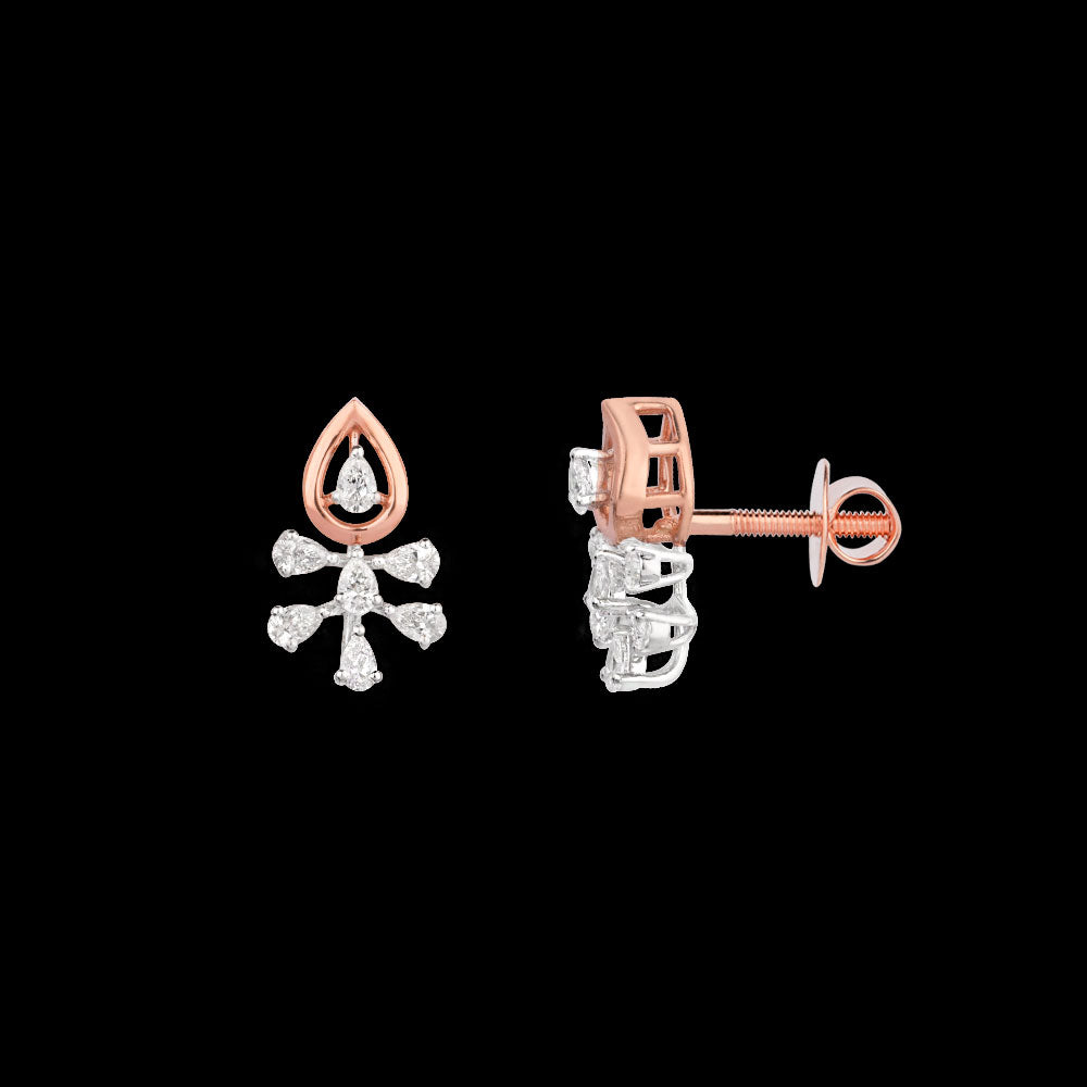 18K Two Tone Gold Diamond Jewellery - 0.75ct VVS-EF