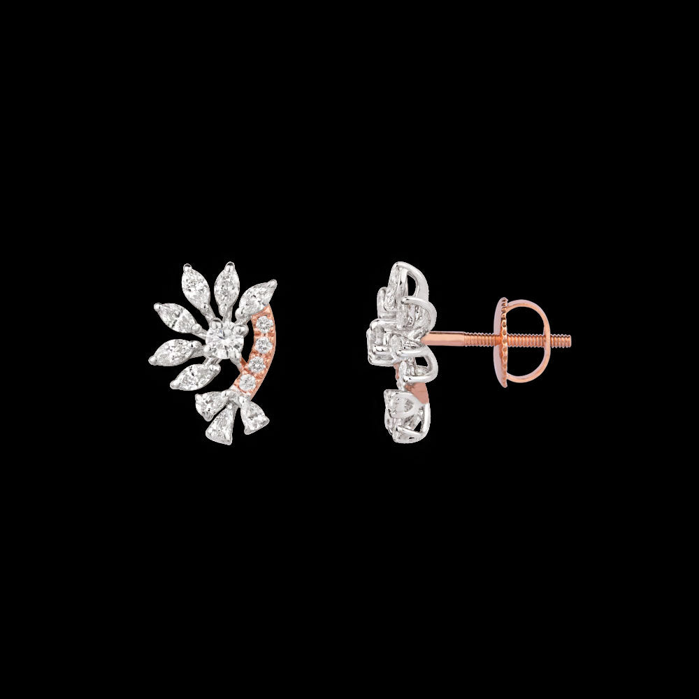 18K Two Tone Gold Diamond Jewellery - 0.585ct VVS-EF