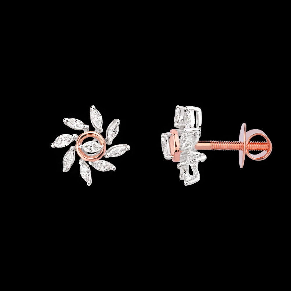 18K Two Tone Gold Diamond Jewellery - 0.6ct VVS-VS-EF