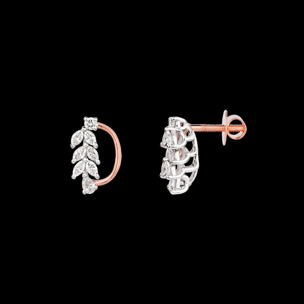 18K Two Tone Gold Diamond Jewellery - 0.363ct VVS-EF