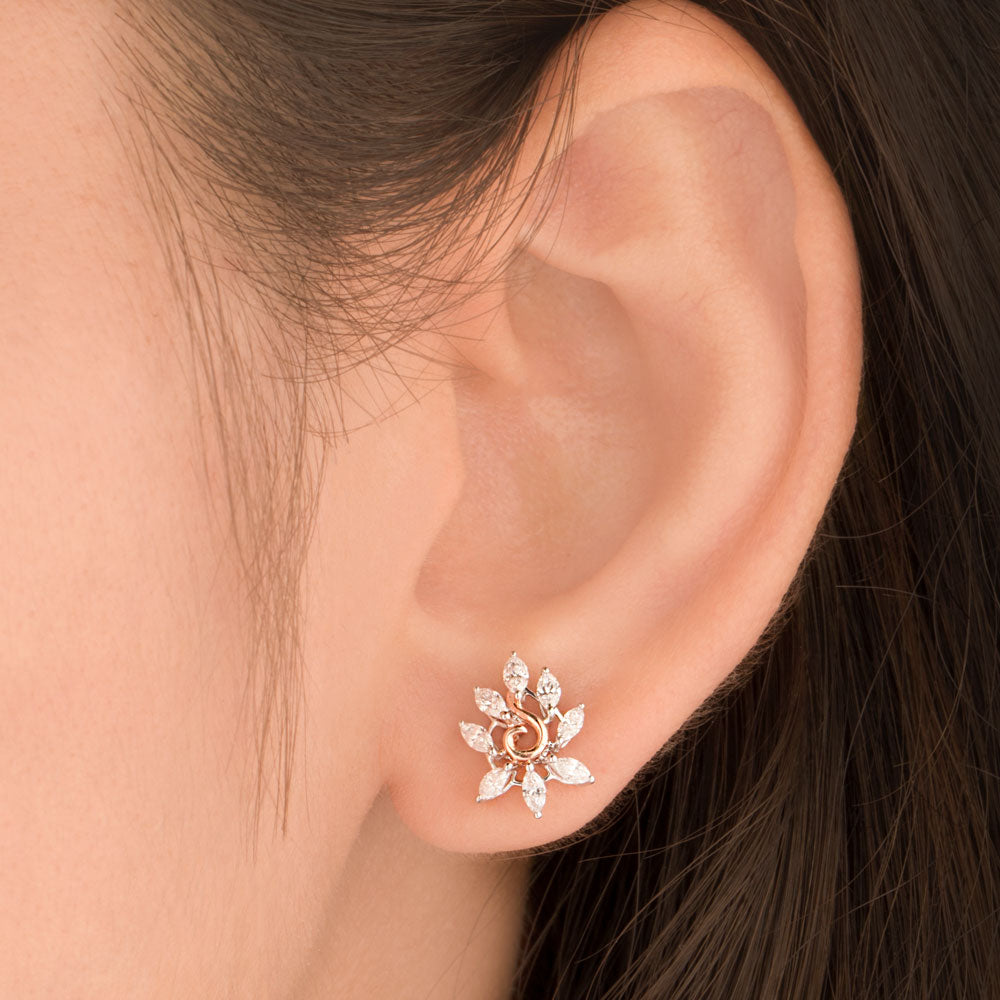 18K Two Tone Gold Diamond Jewellery - 0.76ct VVS-EF