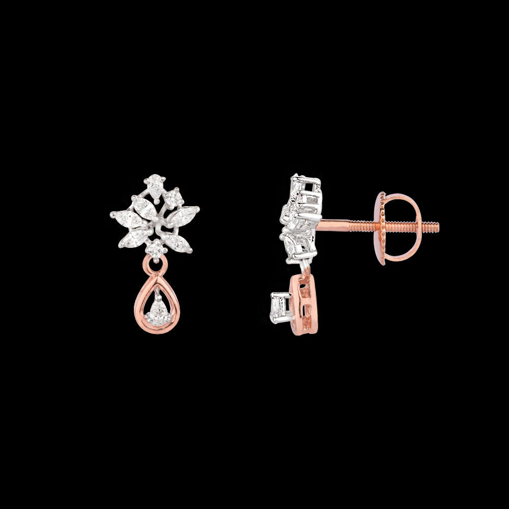 18K Two Tone Gold Diamond Jewellery - 0.72ct VVS-EF