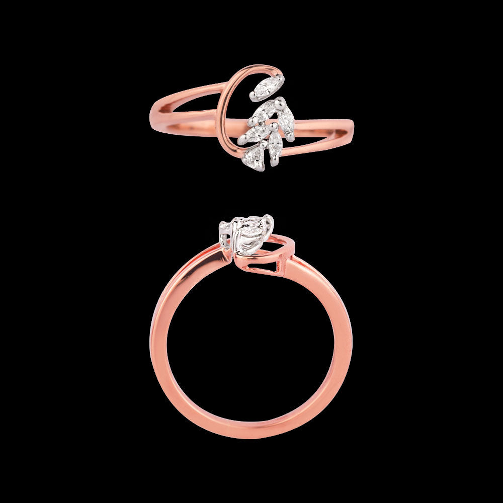 18K Two Tone Gold Diamond Jewellery - 0.25ct VVS-EF