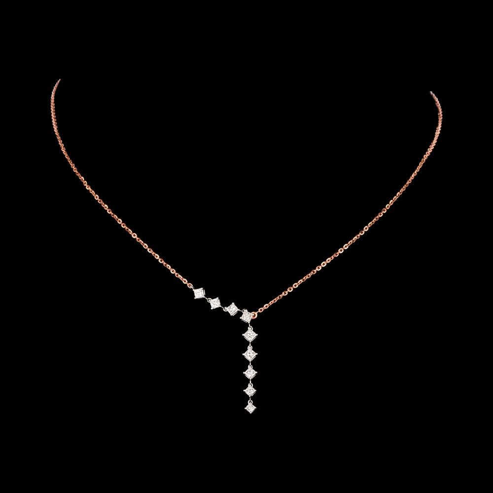 18K Two Tone Gold Diamond Jewellery - 0.85ct VS-SI-FG