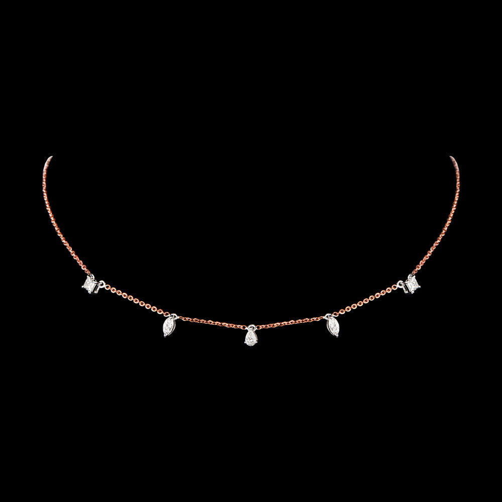 18K Two Tone Gold Diamond Jewellery - 0.67ct VS-SI-FG