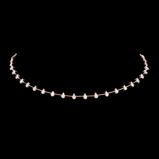 18K Two Tone Gold Diamond Jewellery - 2.95ct VVS-VS-IJ