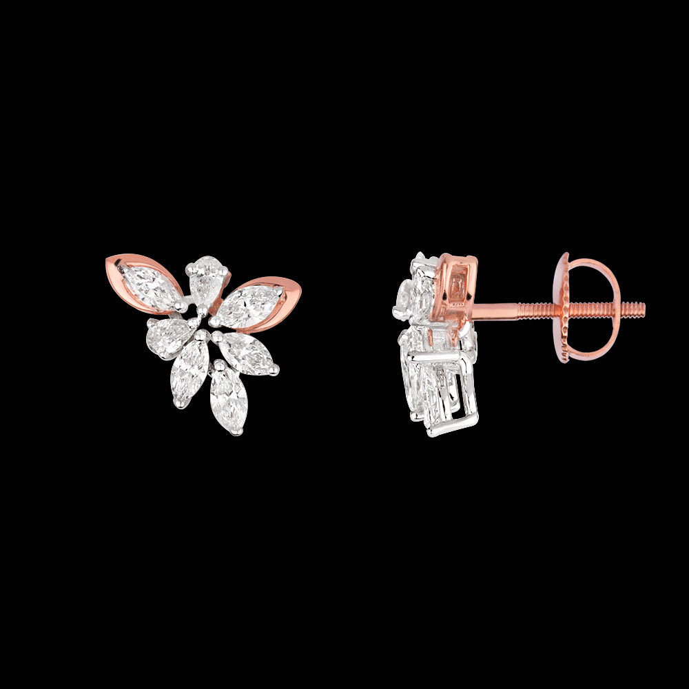 18K Two Tone Gold Diamond Jewellery - 1.289ct VS-EF
