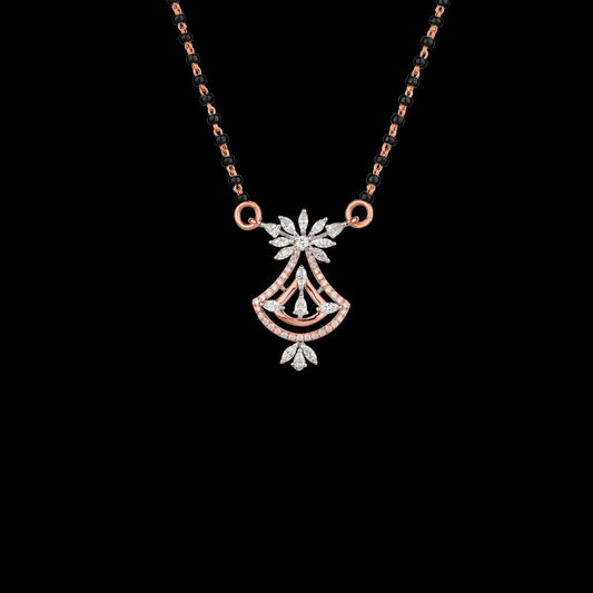 18K Two Tone Gold Diamond Tanmaniya - 0.69ct VVS-VS-EF