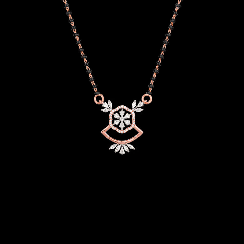 18K Two Tone Gold Diamond Tanmaniya - 0.69ct VVS-VS-EF