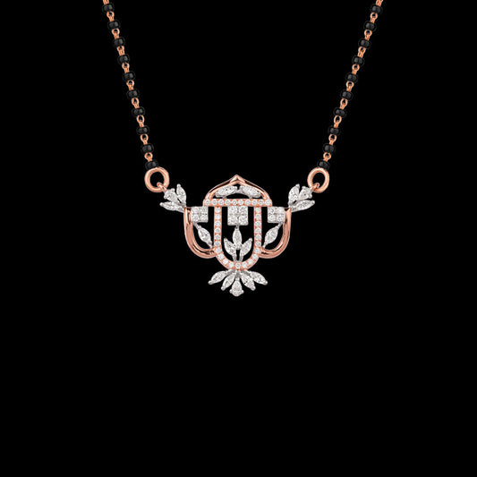 18K Two Tone Gold Diamond Tanmaniya - 0.91ct VVS-VS-EF