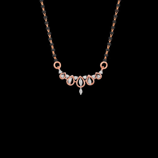 18K Two Tone Gold Diamond Tanmaniya - 0.323ct VVS-VS-EF