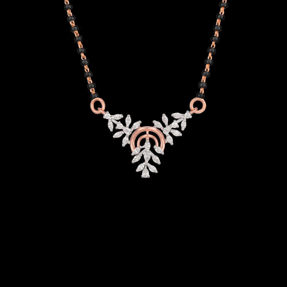 18K Two Tone Gold Diamond Tanmaniya - 0.67ct VVS-VS-EF