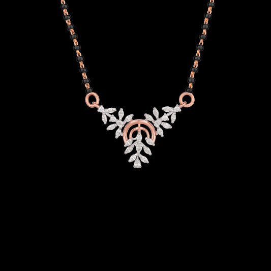 18K Two Tone Gold Diamond Tanmaniya - 0.67ct VVS-VS-EF