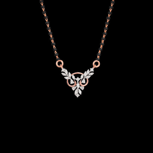 18K Two Tone Gold Diamond Tanmaniya - 0.58ct VVS-VS-EF