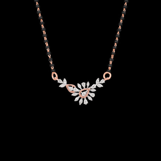 18K Two Tone Gold Diamond Tanmaniya - 0.69ct VVS-VS-EF