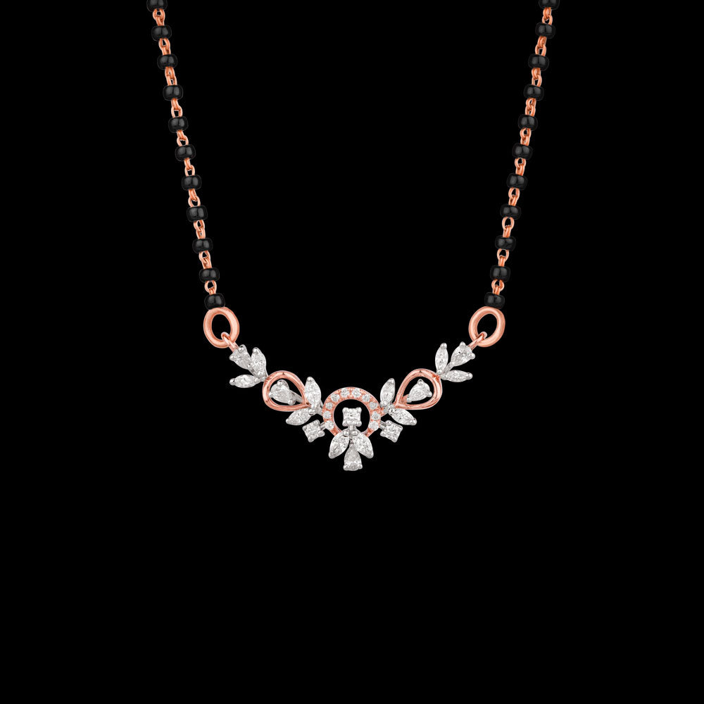 18K Two Tone Gold Diamond Tanmaniya - 0.53ct VVS-VS-EF