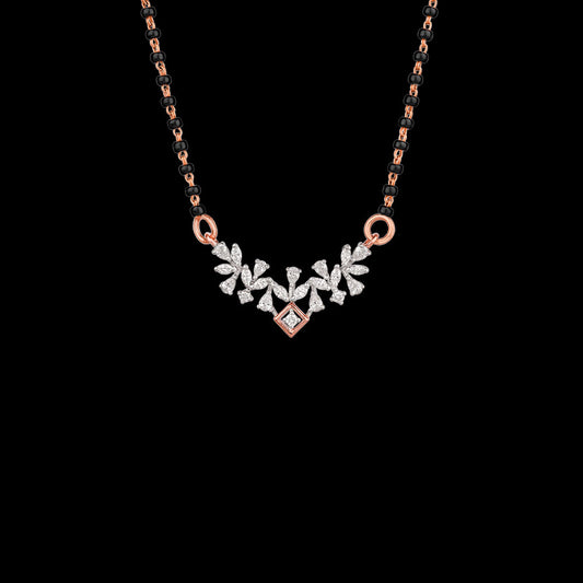 18K Two Tone Gold Diamond Tanmaniya - 0.57ct VVS-VS-EF
