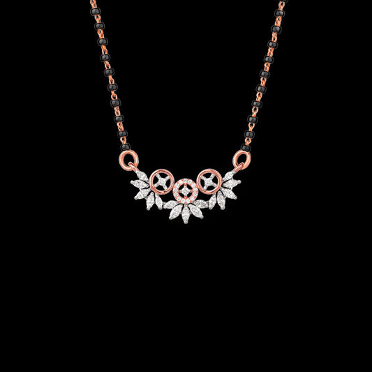18K Two Tone Gold Diamond Tanmaniya - 0.58ct VVS-VS-EF