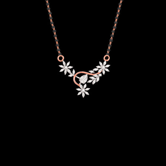 18K Rose Gold Diamond Tanmaniya - 1.23ct VVS-EF
