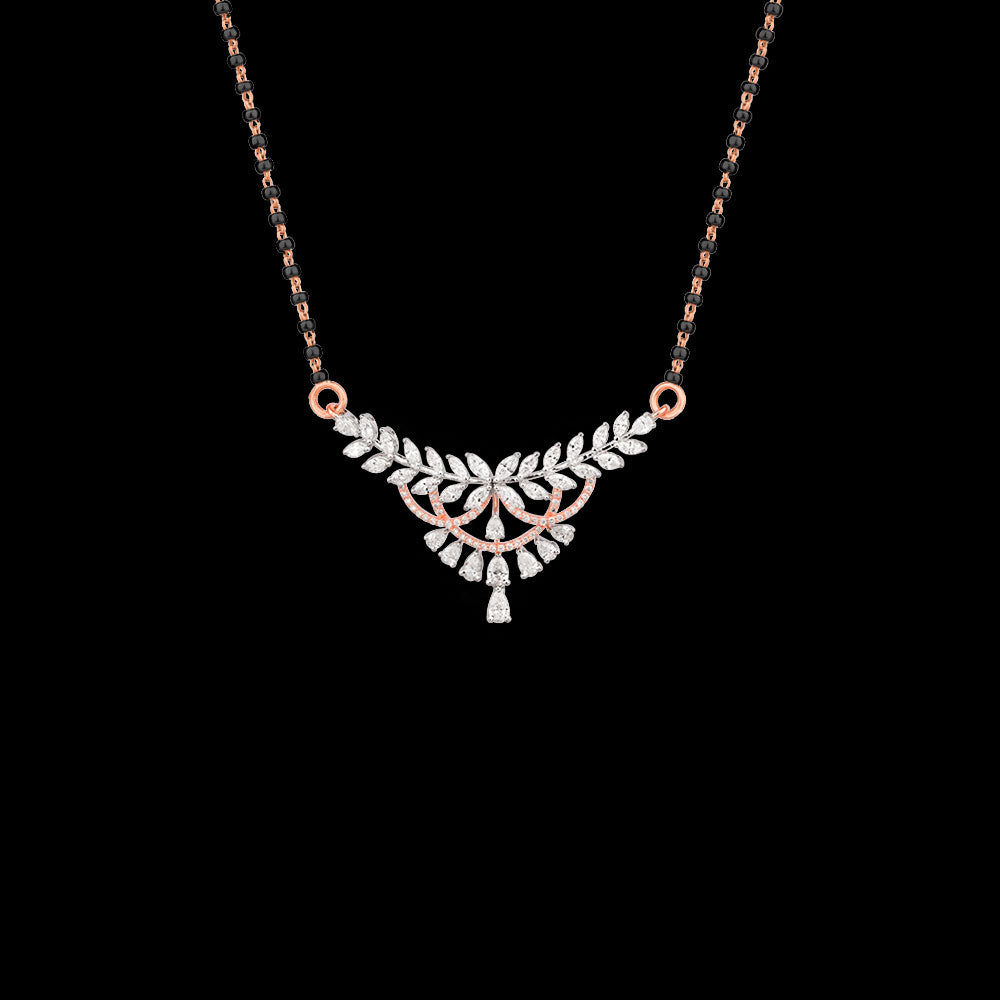 18K Two Tone Gold Diamond Tanmaniya - 1.594ct VVS-VS-FG