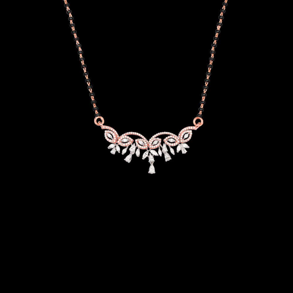 18K Two Tone Gold Diamond Tanmaniya - 1.234ct VVS-VS-FG