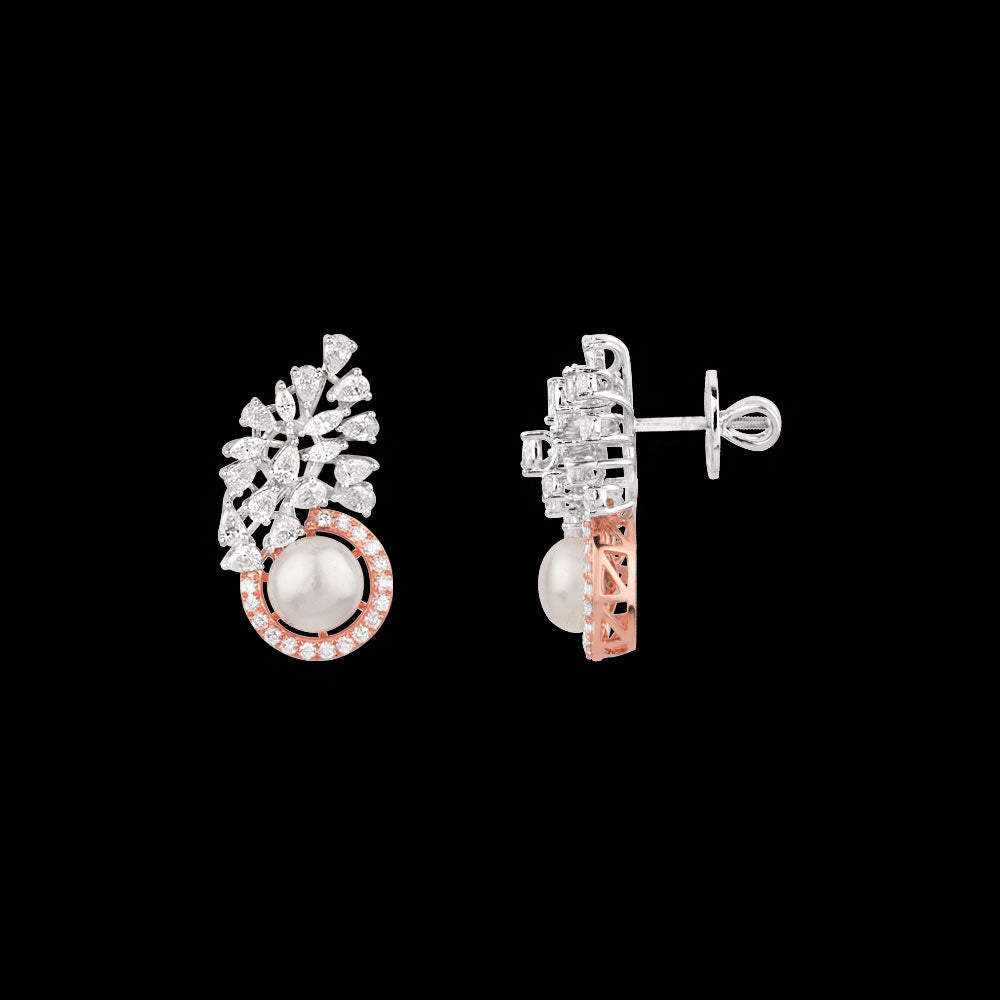 18K Two Tone Gold Diamond Jewellery - 2.63ct VVS-VS-EF with Colour Stones