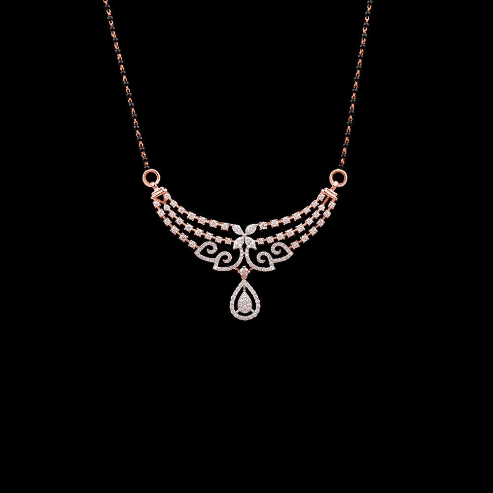 18K Rose Gold Diamond Tanmaniya - 1.37ct VS-SI-FG