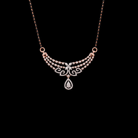 18K Rose Gold Diamond Tanmaniya - 1.37ct VS-SI-FG