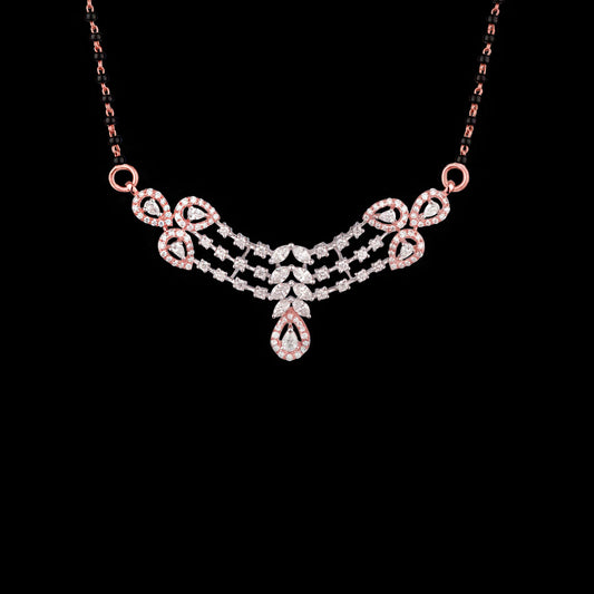 14K Two Tone Gold Diamond Tanmaniya - 1.5ct VS-FG
