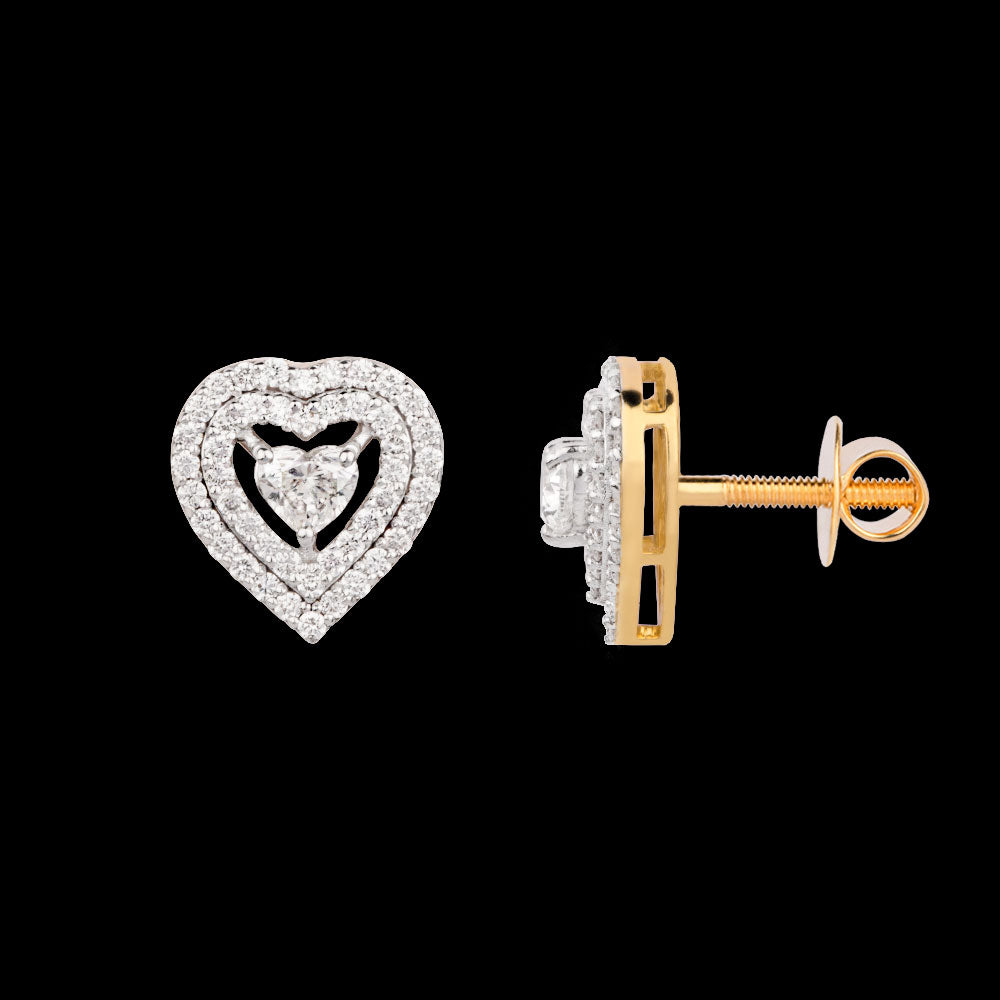 18K Two Tone Gold Diamond Jewellery - 0.723ct VVS-VS-GH