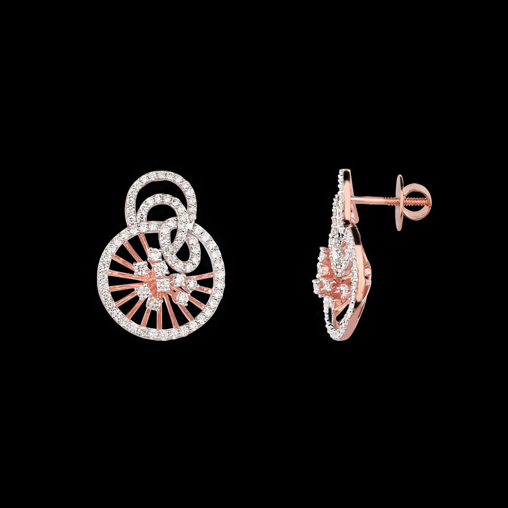 14K Rose Gold Diamond Jewellery - 1.79ct VVS-VS-GH