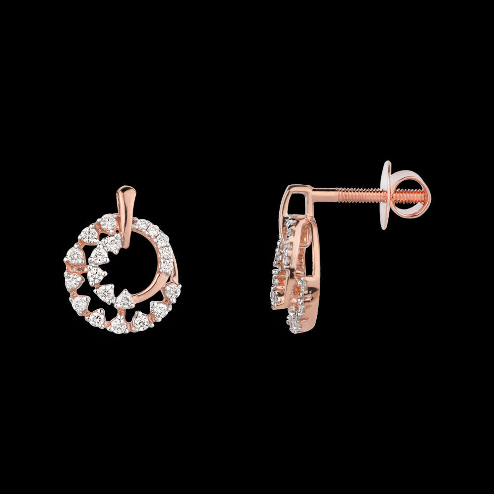 18K Two Tone Gold Diamond Jewellery - 0.304ct VVS-VS-HI