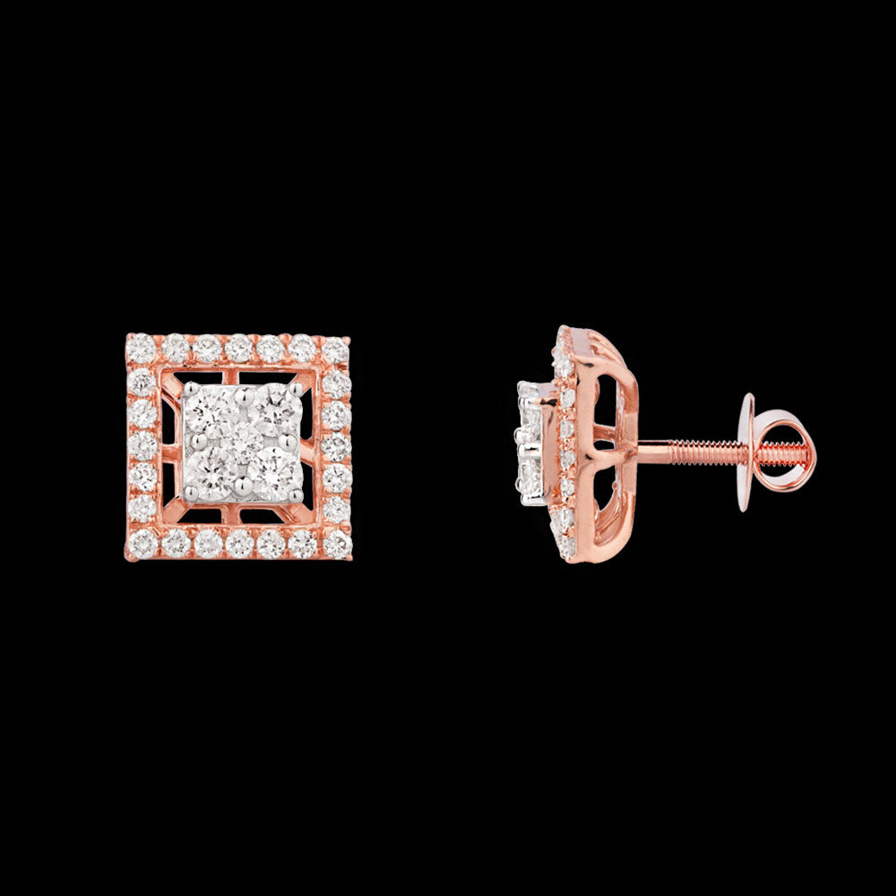 18K Two Tone Gold Diamond Jewellery - 0.704ct VVS-VS-GH