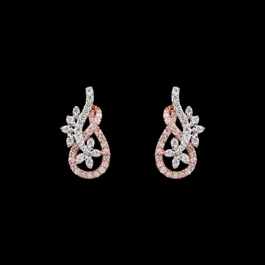 14K Two Tone Gold Diamond Jewellery - 1.03ct VVS-VS-GH