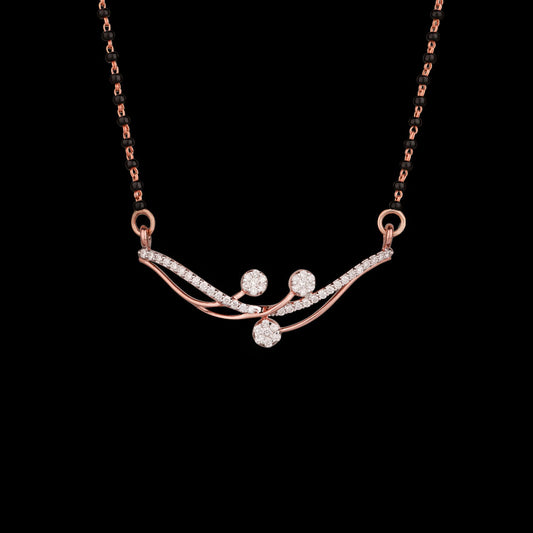 14K Rose Gold Diamond Tanmaniya - 0.46ct VS-GH