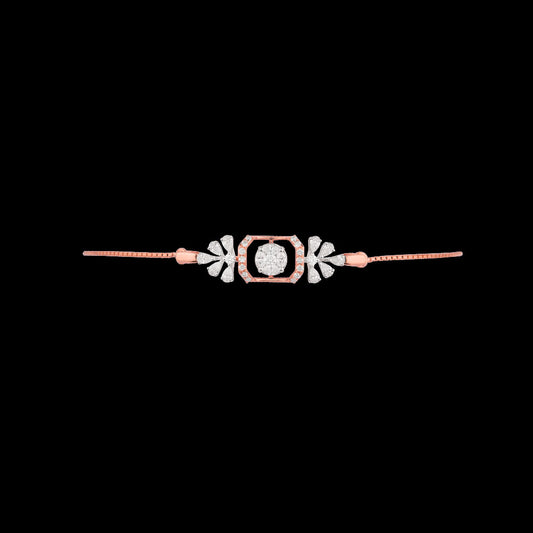 18K Two Tone Gold Diamond Jewellery - 0.585ct VVS-VS-EF